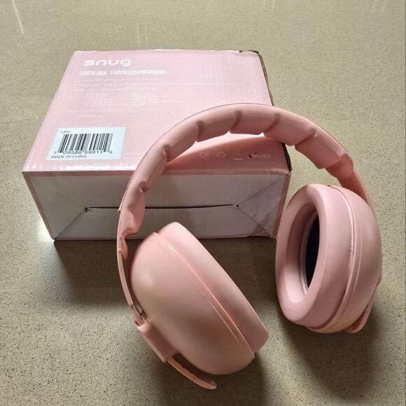 Snug Baby Earmuffs Noise Reduction Safety  Pink Ear Protection - Picture 5 of 7